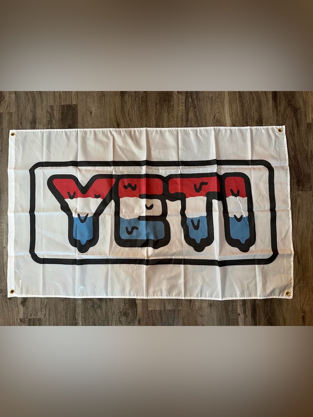 Yeti Bomb Pop 3x5 Flag Banner
